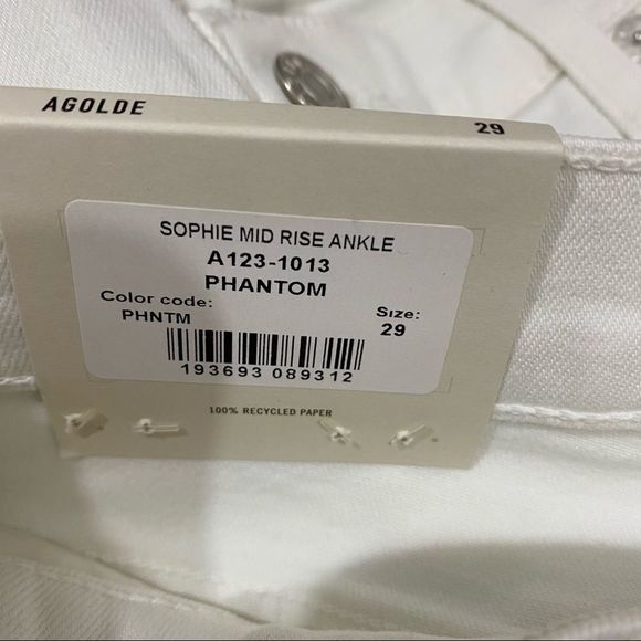 Agolde • Sophie Mid Rise Ankle Jeans - Picture 5 of 6